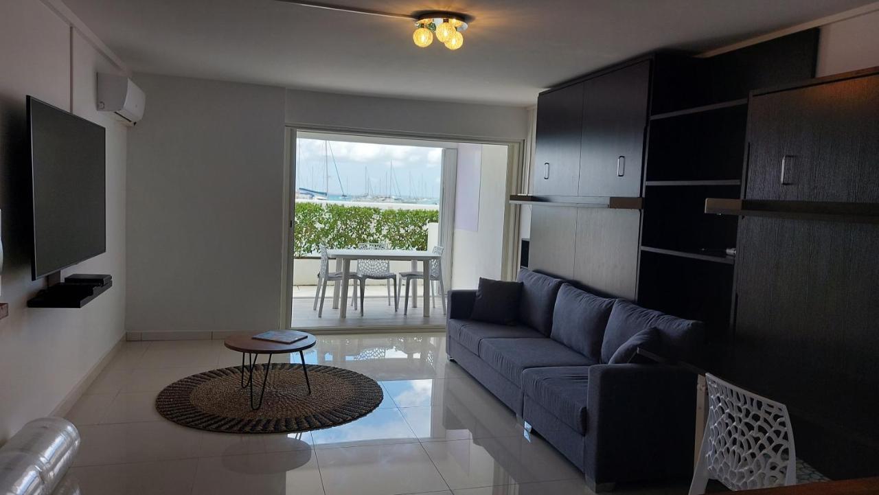Appartement Pieds Dans L'Eau Vue Mer Acces Plage Et Piscine Marigot  Eksteriør bilde